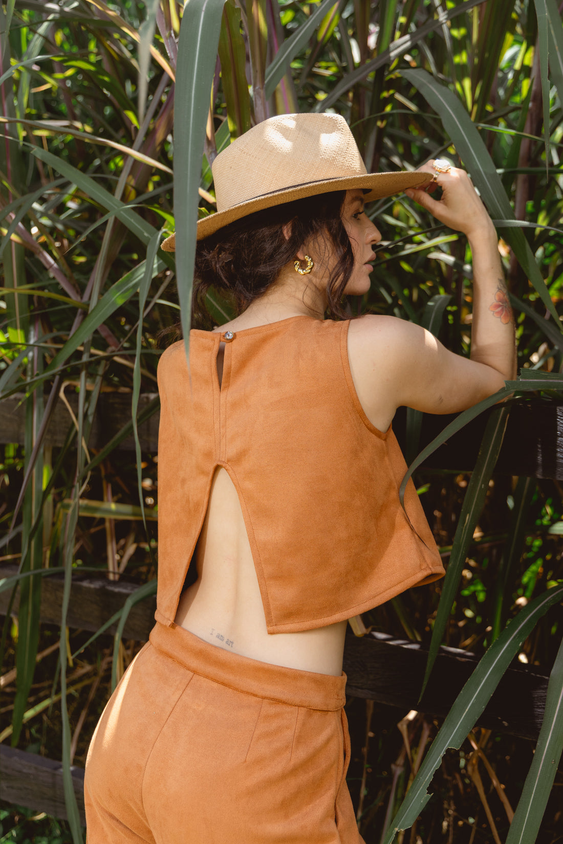 TOP RAIZ SUEDE